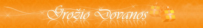 grozio dovanos